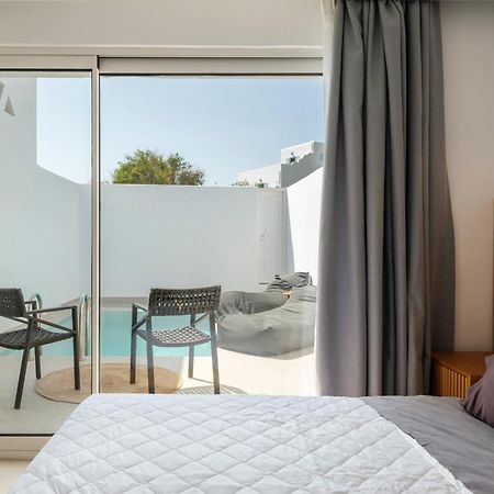 Mykonos Drops Otel Platys Gialos  Dış mekan fotoğraf