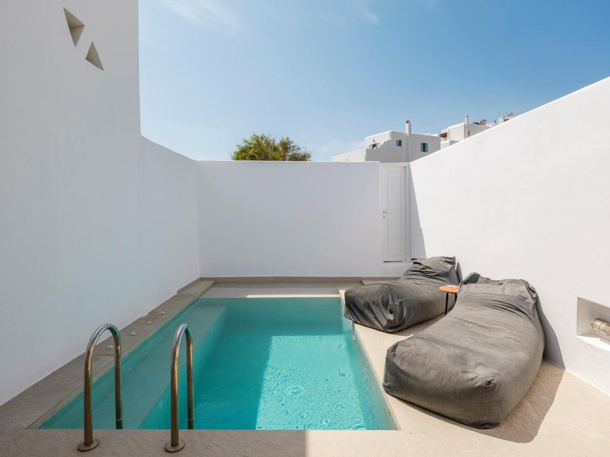 Mykonos Drops Otel Platys Gialos  Dış mekan fotoğraf