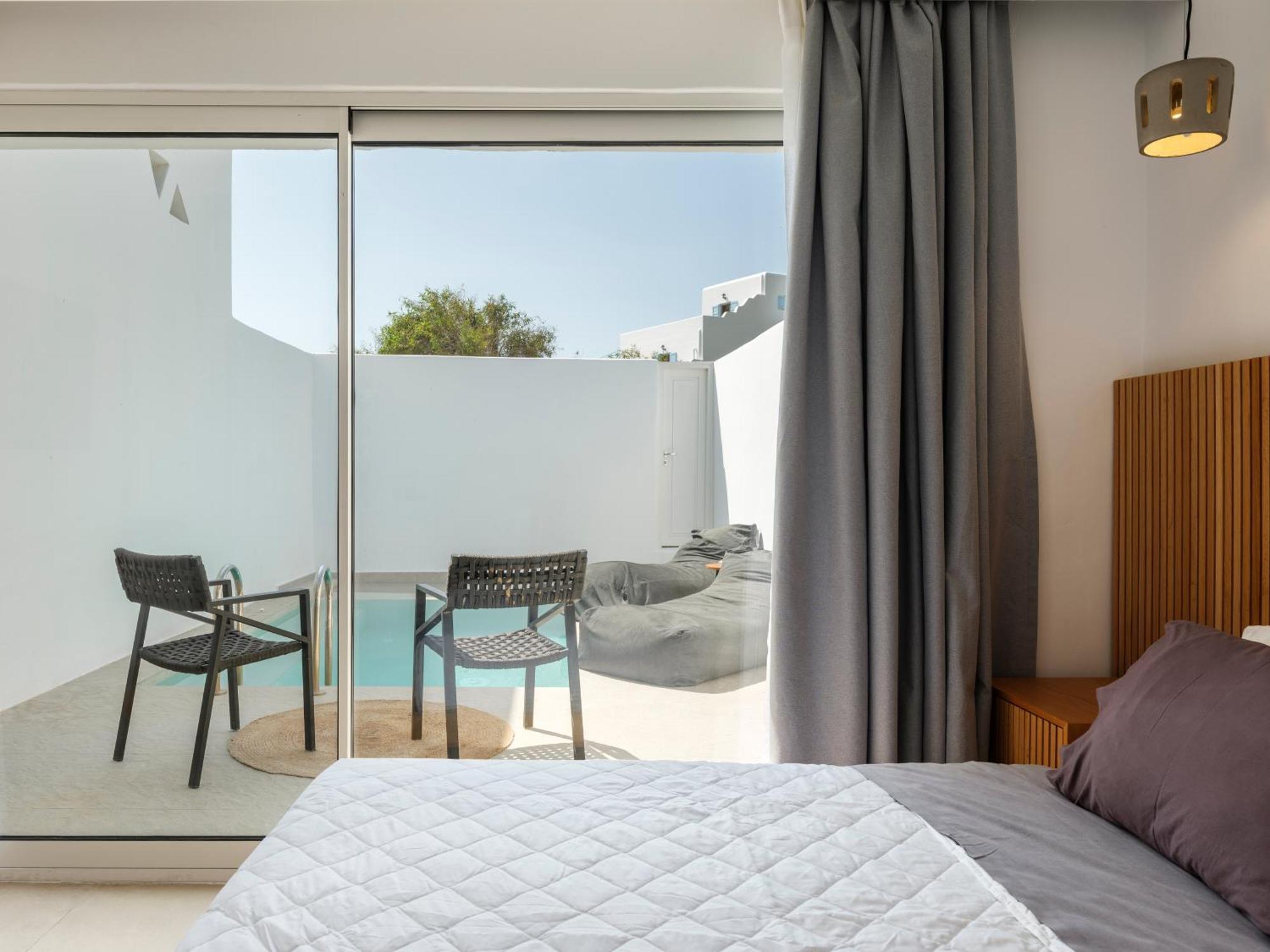 Mykonos Drops Otel Platys Gialos  Dış mekan fotoğraf