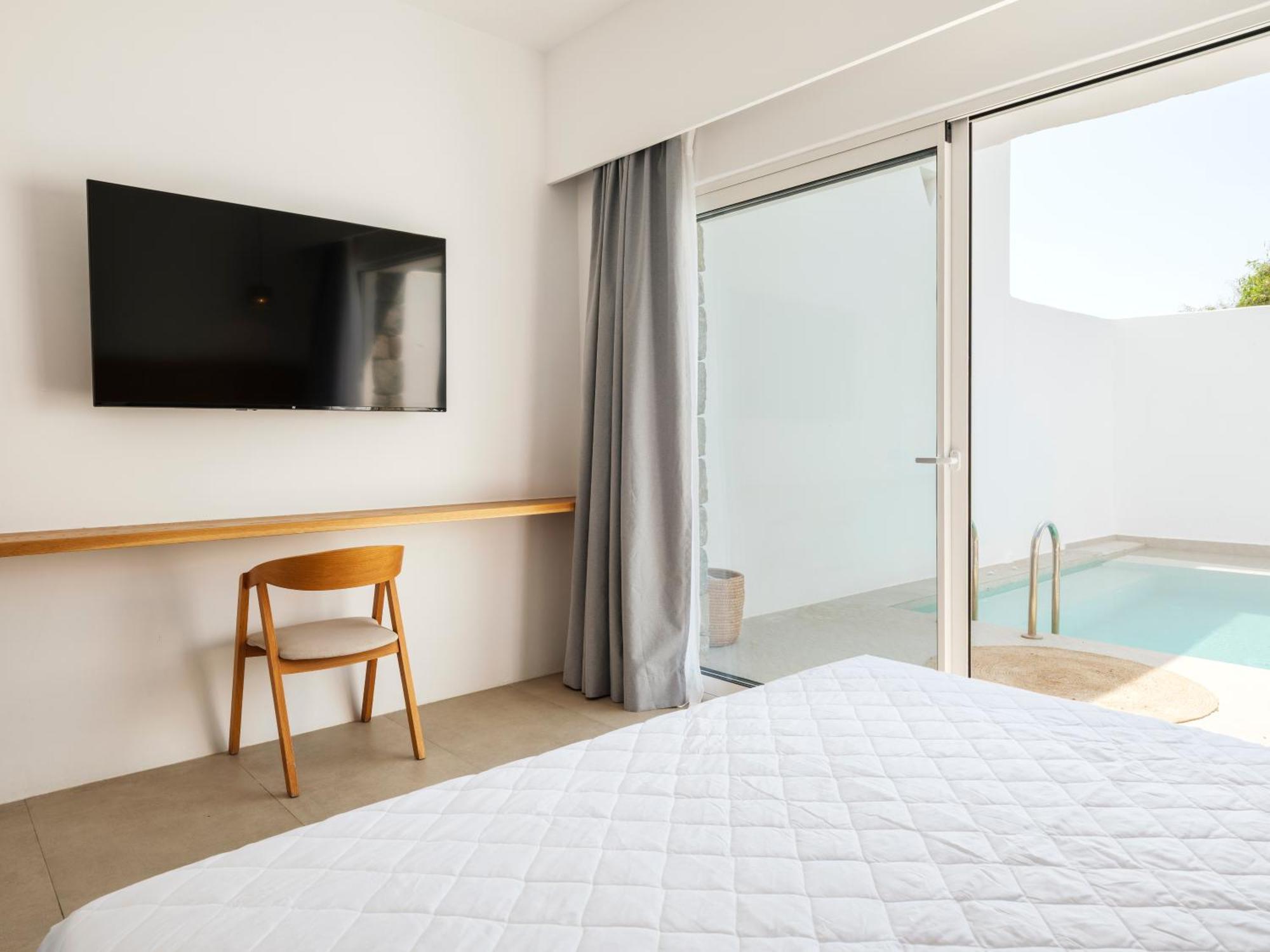 Mykonos Drops Otel Platys Gialos  Dış mekan fotoğraf